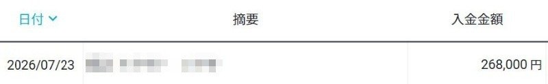 ブログAI戦略室から発生した26万8000円の決済記録